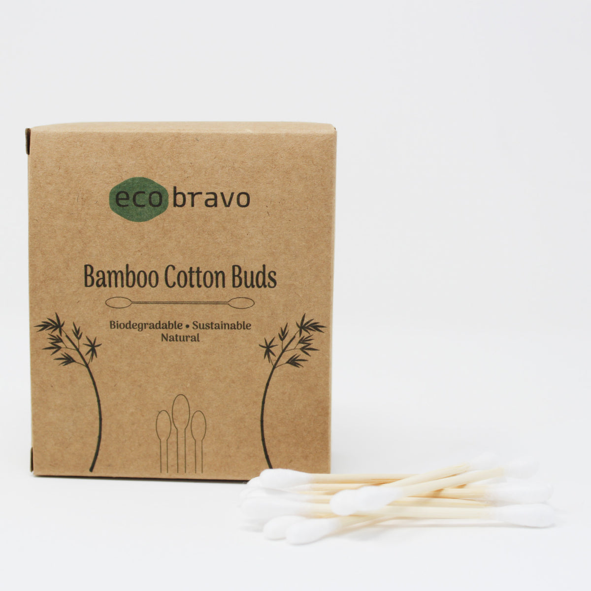 Bamboo Cotton Buds EcoFriendly Cotton Bud Alternative Eco Bravo UK