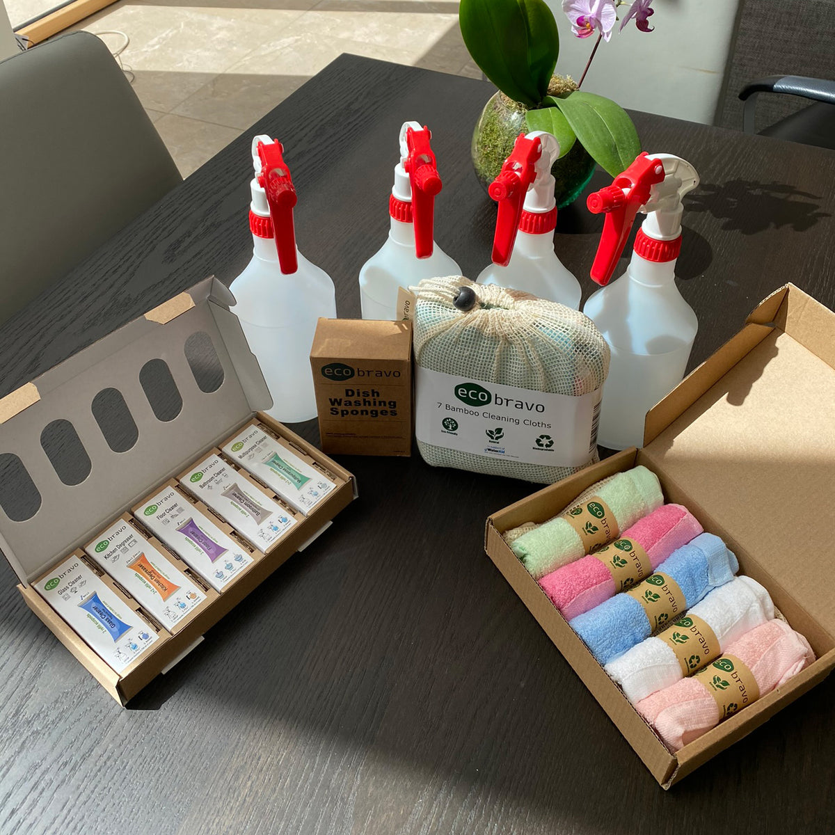 Special Set of Cleaning Products Eco Bravo UK