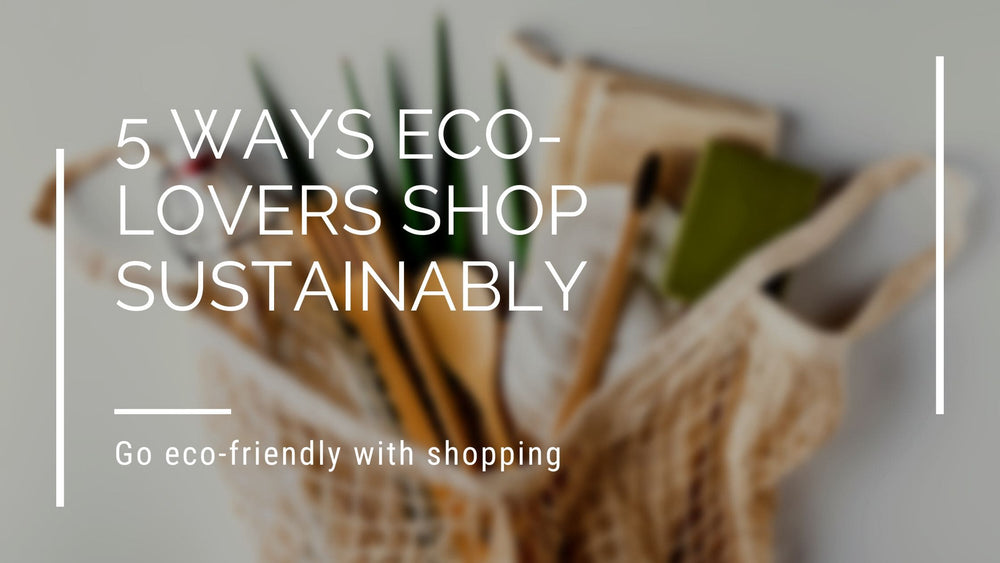5 Ways Eco- lovers Shop Sustainably