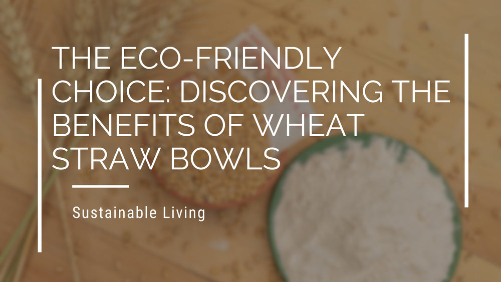 The Eco-Friendly Choice: Discovering the Benefits of Wheat Straw Bowls