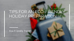 Tips for an Eco-Friendly Holiday Preparation