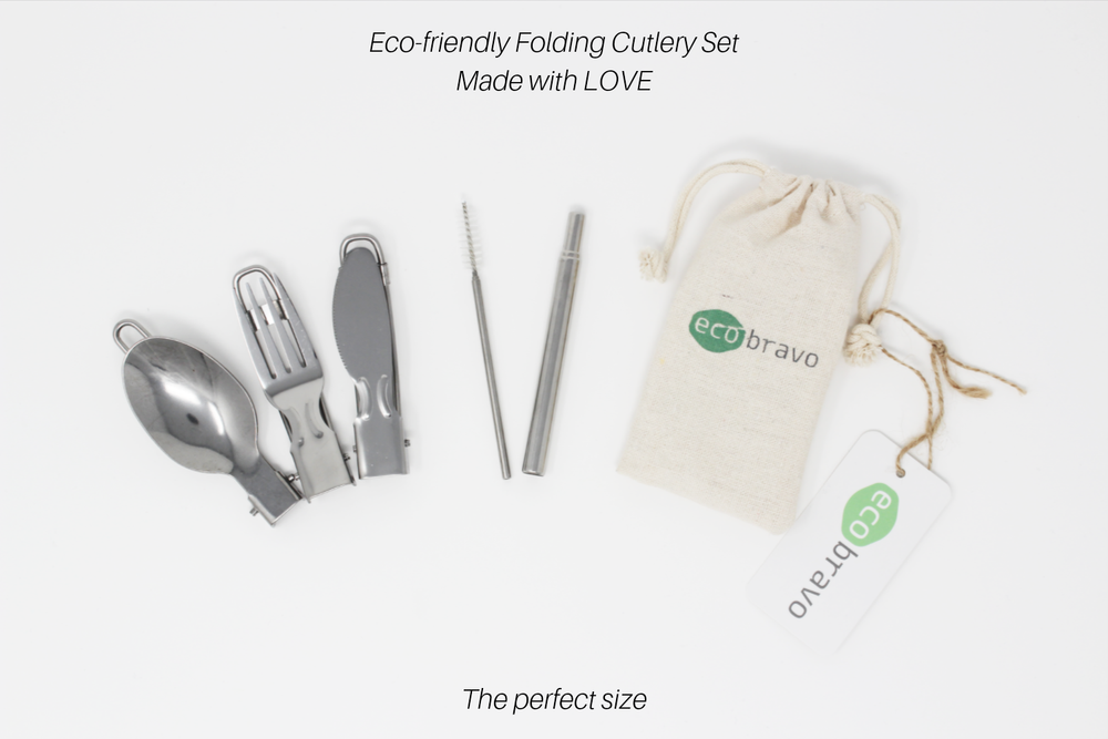 
                  
                    Reusable Stainless Steel Cutlery Set
                  
                