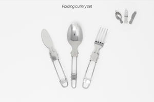 
                  
                    Foldable Stainless Steel Cutlery Set
                  
                