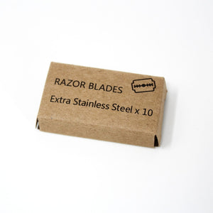 
                  
                    Plastic-Free Double Edge Razor Blades
                  
                
