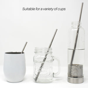 
                  
                    Reusable Stainless Steel Drinking Straws
                  
                