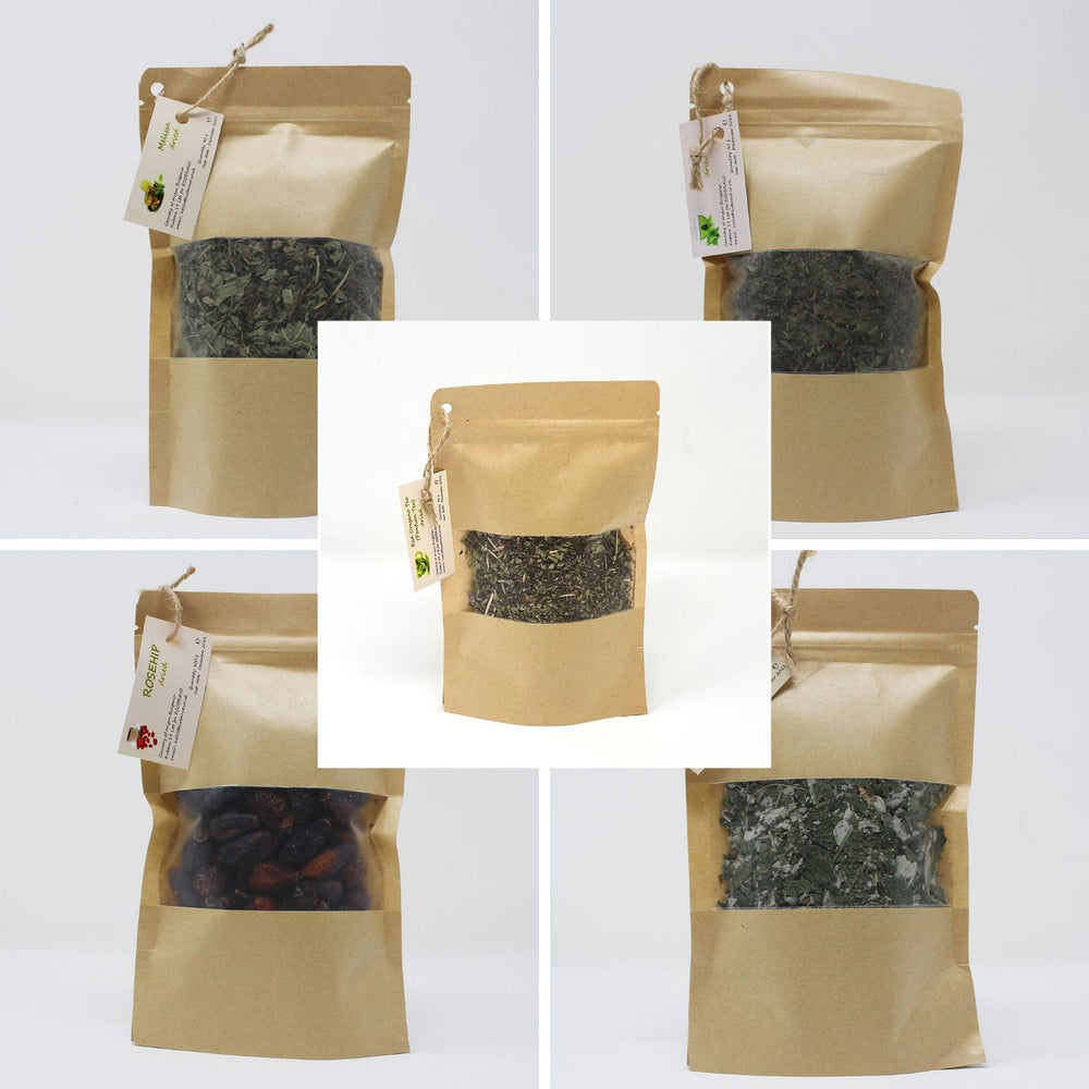 Set of 5 Organic Loose Leaf Teas