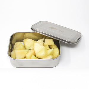 
                  
                    Stainless Steel Lunch Box with Reusable Cutlery Set
                  
                